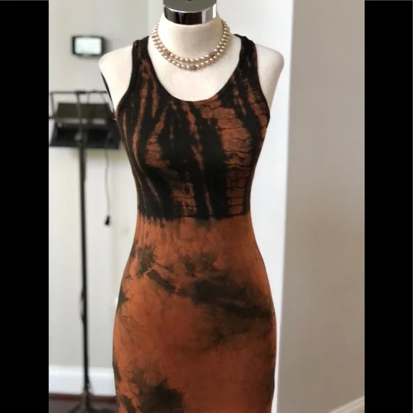 batwing maxi dress pattern Batwing Sleeve V-Neck Women Asymmetric Hem Maxi Dress, Orange Floral Stencil Print on Navy / XL